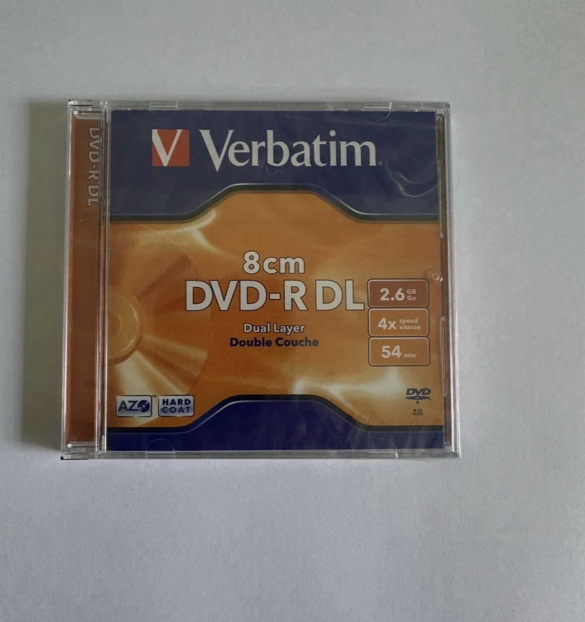 Verbatim 8cm Camcorder Disc DVD-R 54Min Single Sided