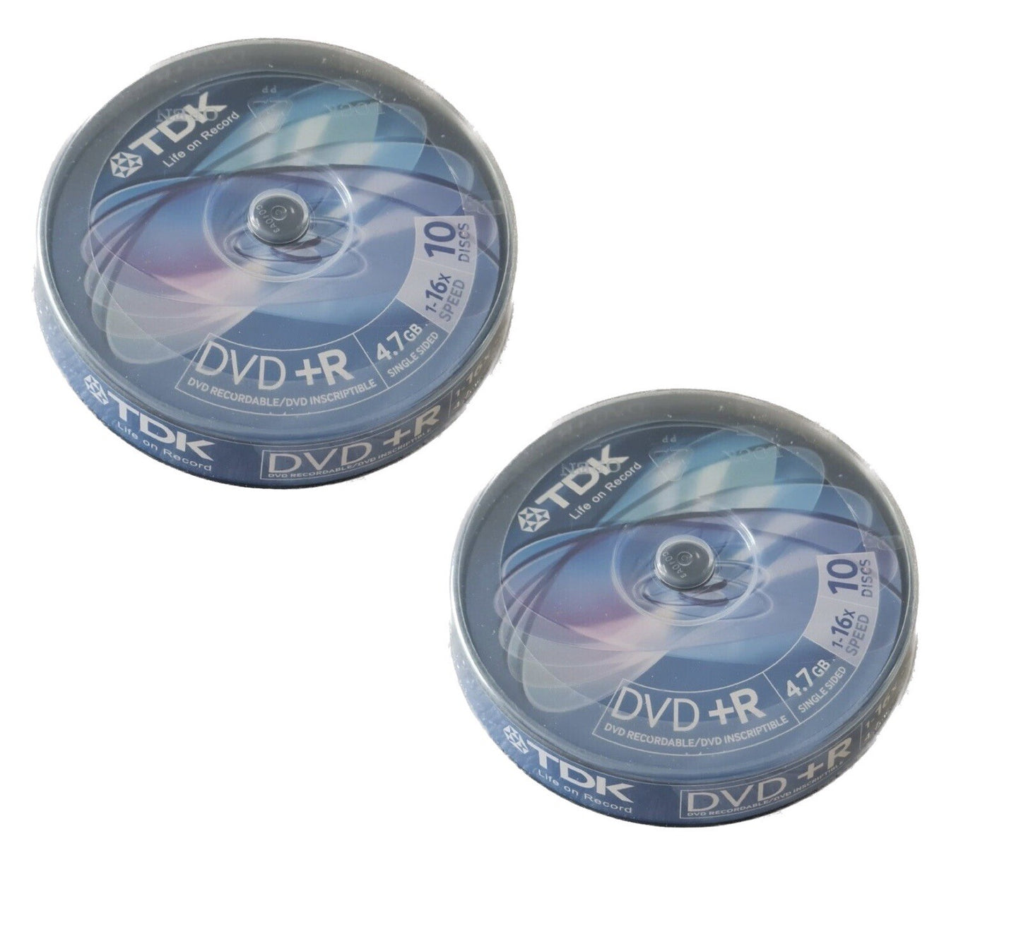 TDK DVD+R 4.7GB 1-16x Speed Blank Dvd Disc (Pack Of 20 ) — image 2