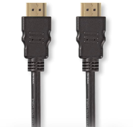 Nedis 1.5m Meter HDMI High Speed Ethernet UHD Cable Lead 18Gbps 4K@60Hz ARC