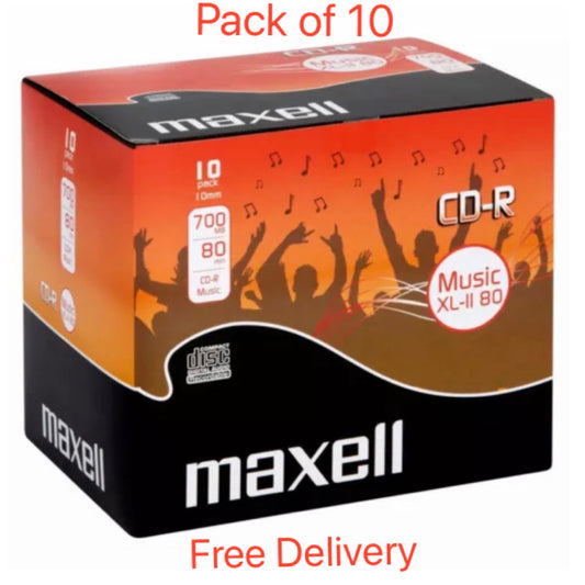 Maxell CD-R Audio 10 Pack