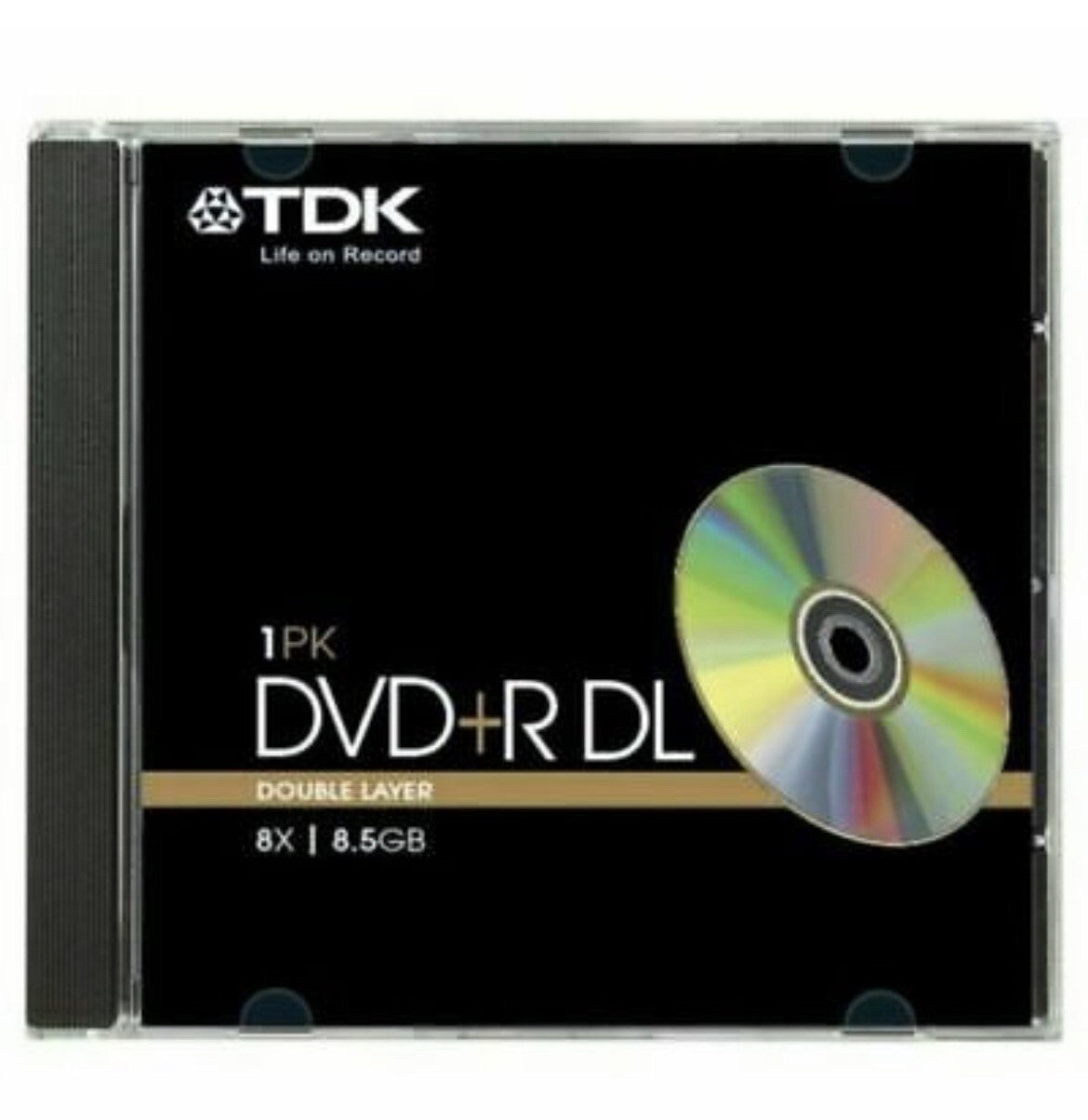 TDK DVD+R DL Dual Double Layer 8.5GB Disc 8x Speed 240 mins Single — image 2