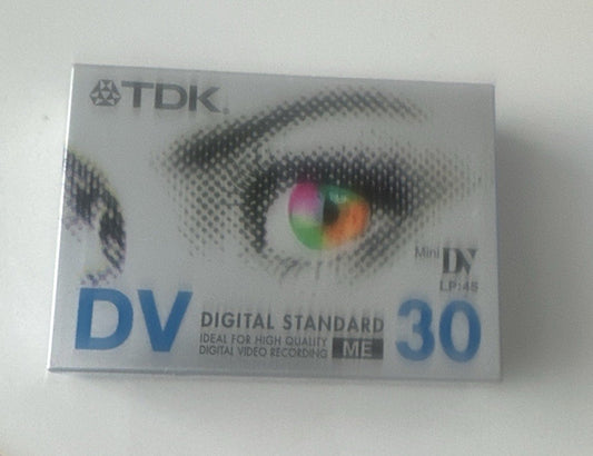 TDK DV30 Mini Dvm Tape For Camcorder Blank Digital Single