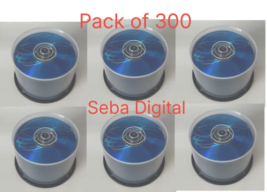 300 x TDK DVD-R 16x Capacity 4.7GB Recordable 120 Min Blank DVD Discs SPINDLE