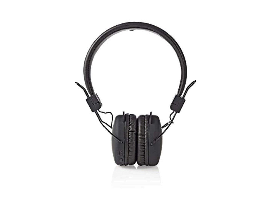 Nedis Wireless Headphones Bluetooth® On-ear Foldable Black HPBT1100BK