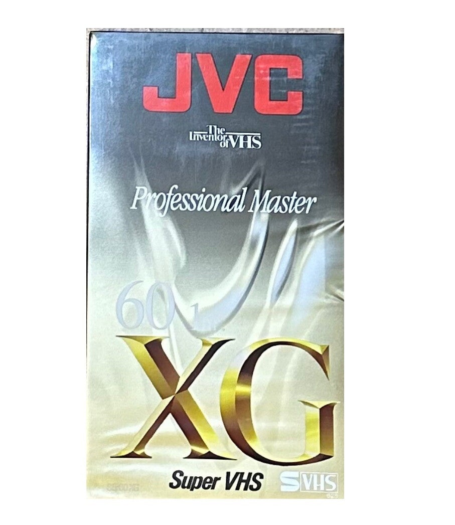 JVC XG60 PRO PROFESSIONAL MASTER SUPER VHS BLANK VIDEO CASSETTE — image 2