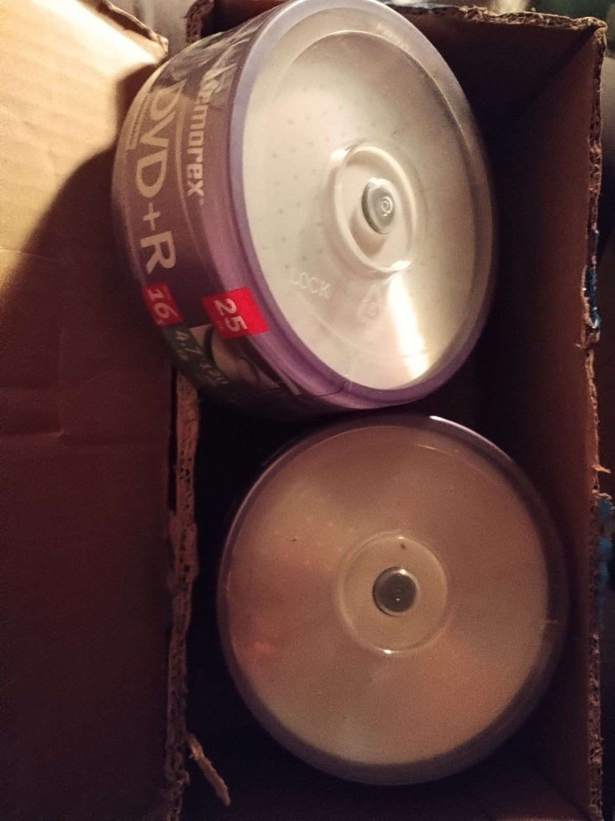 100 x Memorex  DVD+R 16x DVD Blank  discs 4.7 GB 120 mins Cakebox — image 2