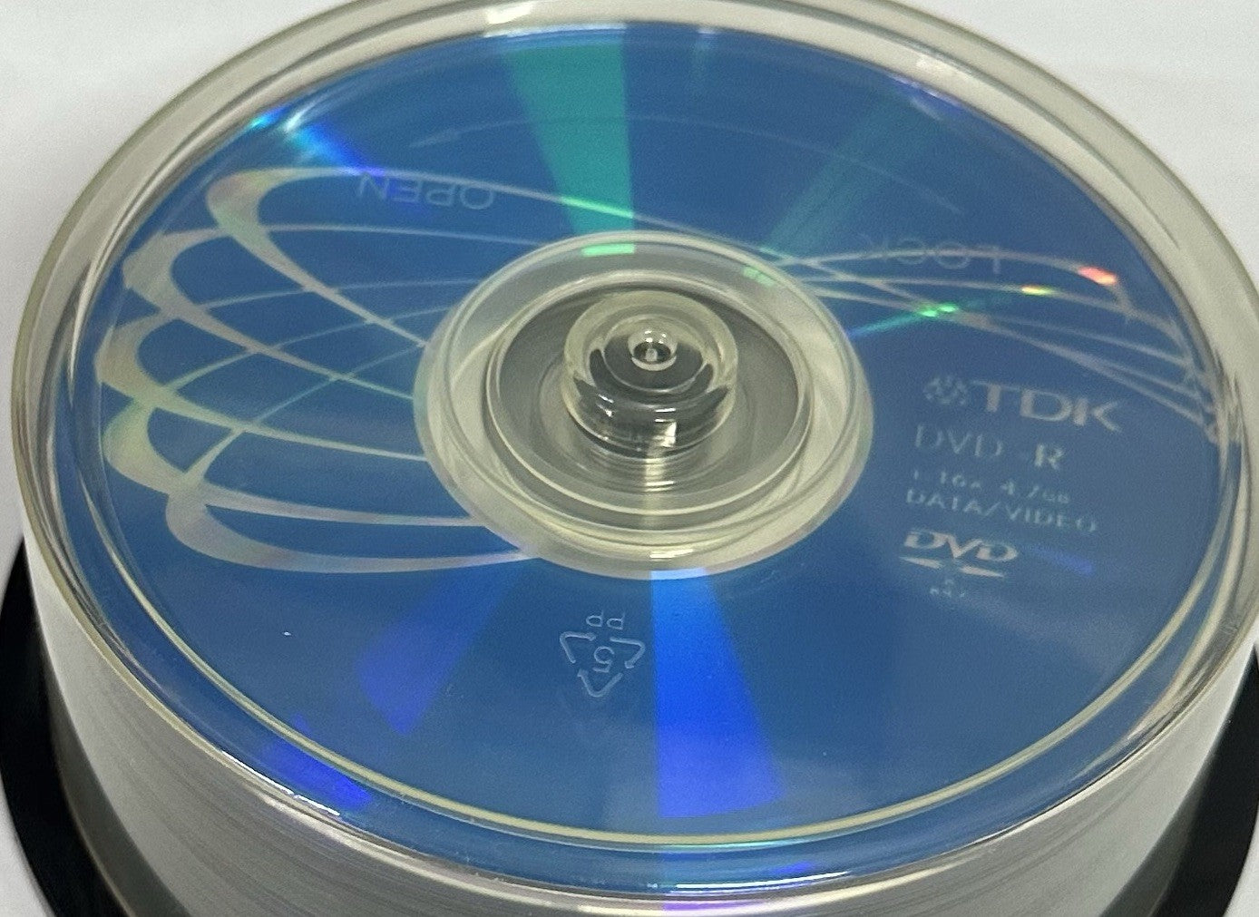 1 x TDK  DVD-R Blank Recordable Discs Logo Top 16x 4.7GB Value Pack Sleeve — image 2