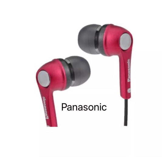 Panasonic RP-HJE240E Ear Phones for iPod - Red