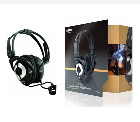 TDK NC150 On-Ear Headphones with Active Noise Cancellation
