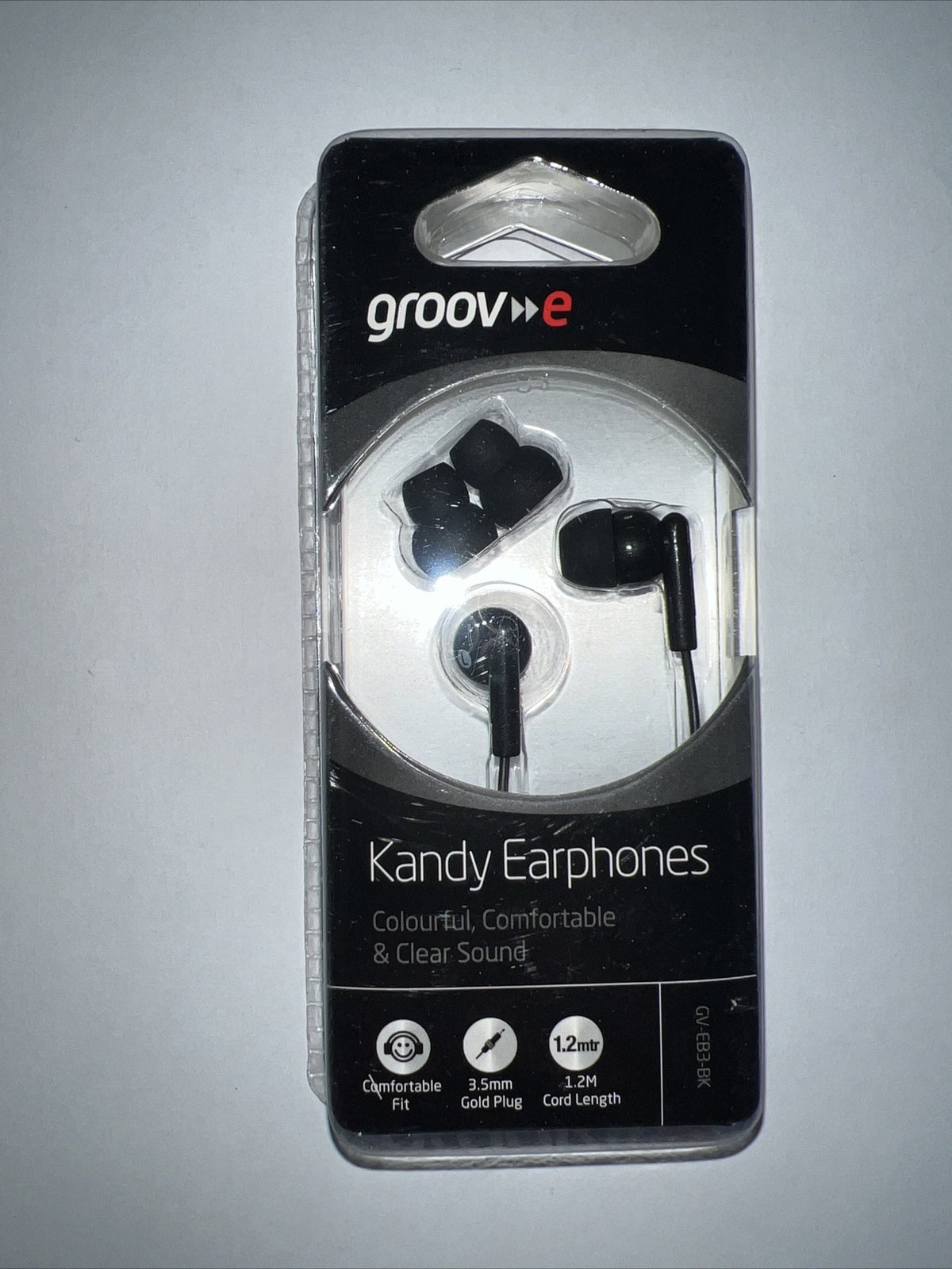groove kandy earphones stocking fillers Black