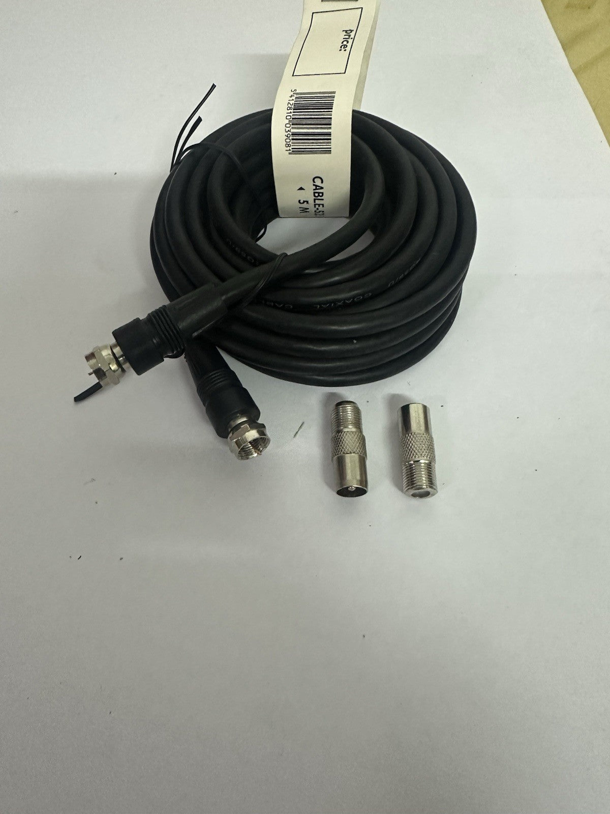 5M F Plug Satellite Cable Coaxial Cable Sky Freesat Virgin Freeview Tv Connector — image 2