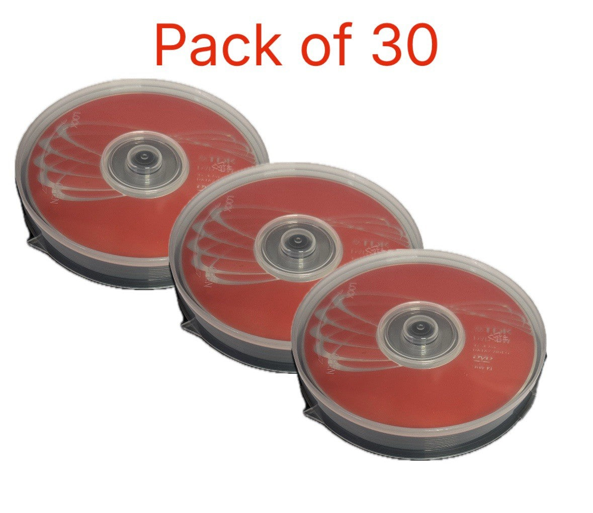 30 x TDK Blank DVD-RW Disc 6x Speed 120min 4.7GB) Video/Data DVD Re-Writable